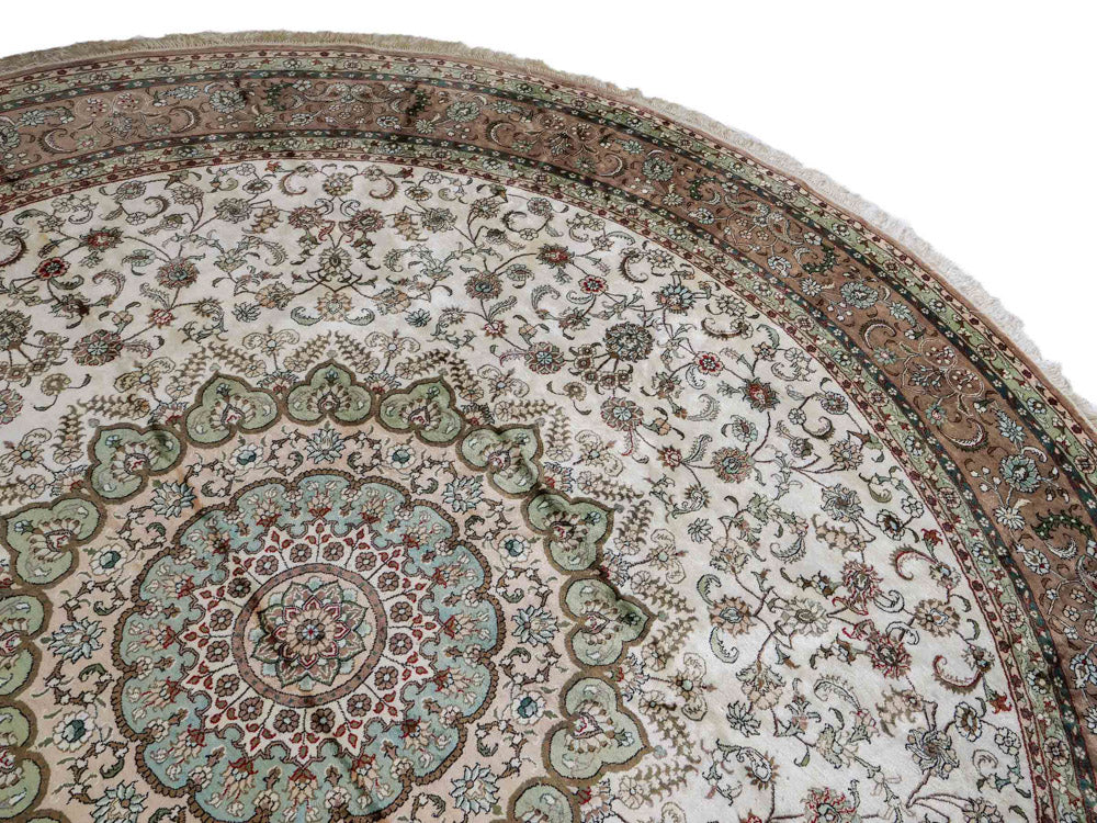 Chiński jedwab Dywan 303x303cm - Dywan orientalny