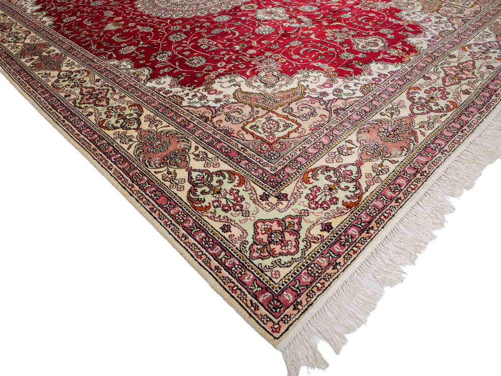 Chiński jedwab Dywan 278x183cm - Dywan orientalny