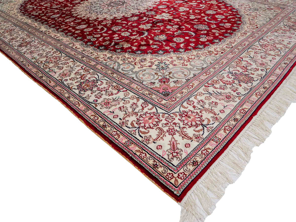 Chiński jedwab Dywan 263x180cm - Dywan orientalny