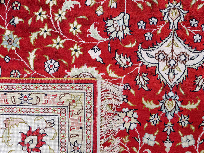 Chiński jedwab Dywan 272x188cm - Dywan orientalny