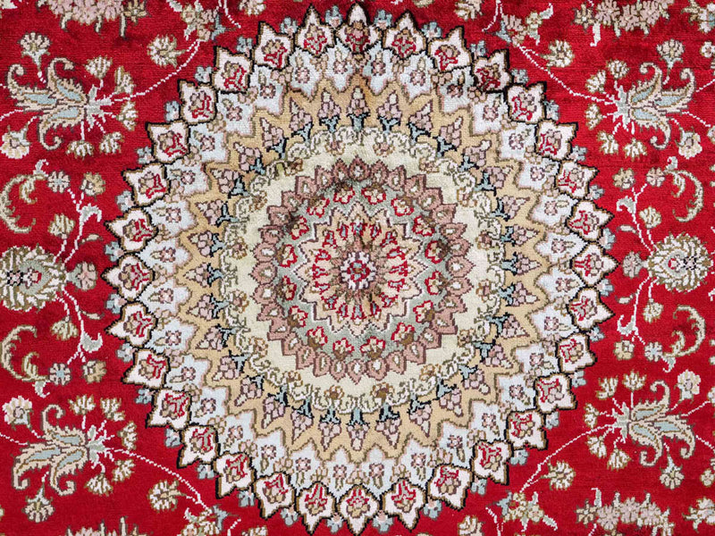 Chiński jedwab Dywan 240x153cm - Dywan orientalny