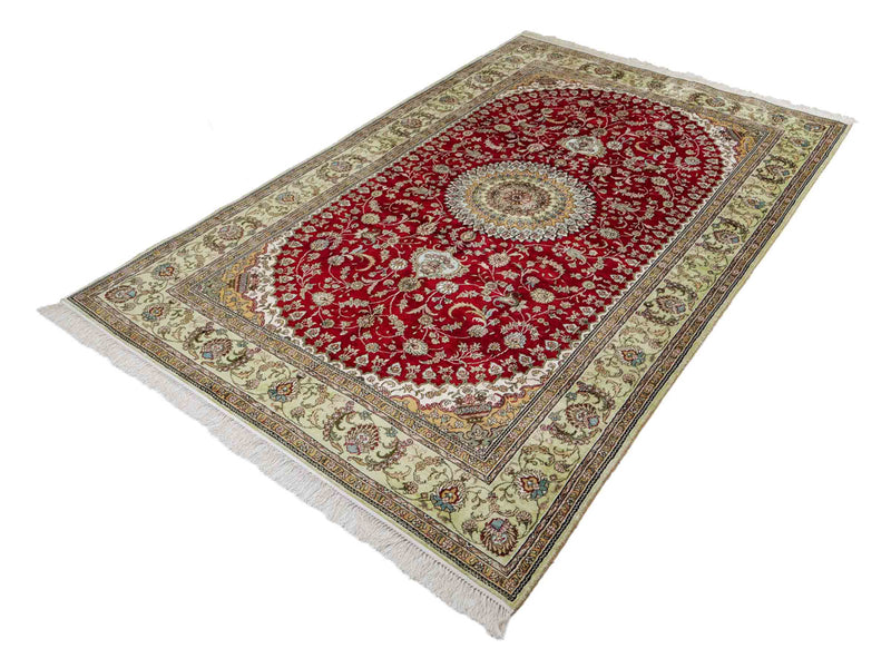 Chiński jedwab Dywan 240x153cm - Dywan orientalny