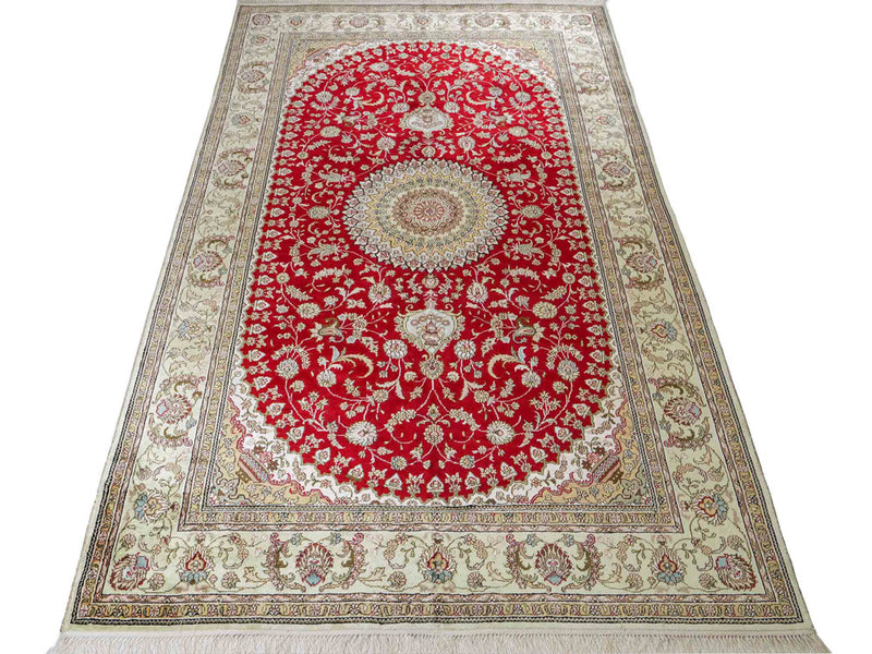 Chiński jedwab Dywan 240x153cm - Dywan orientalny