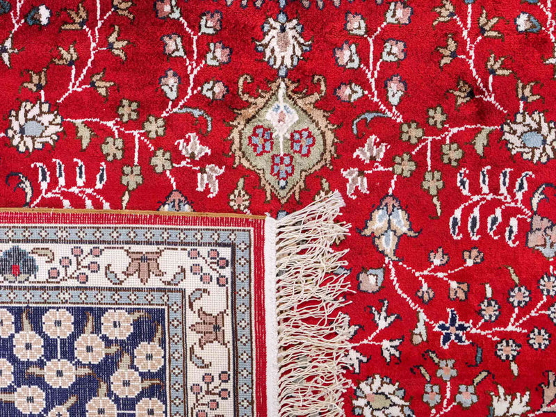 Chiński jedwab Dywan 246x152cm - Dywan orientalny