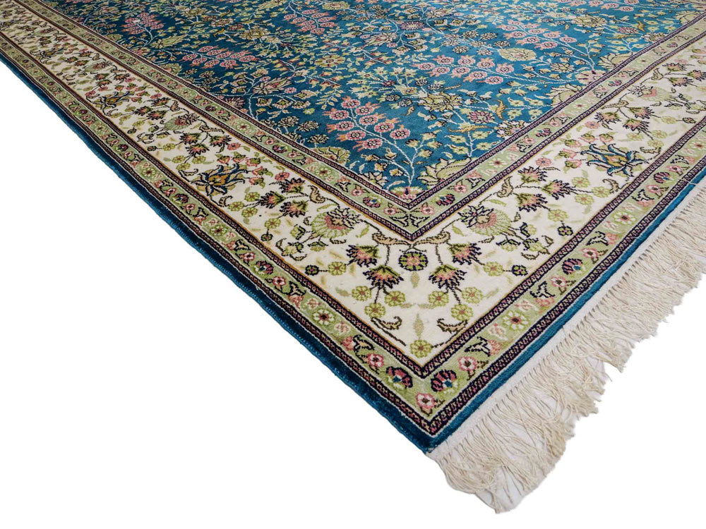 Chiński jedwab Dywan 242x155cm - Dywan orientalny