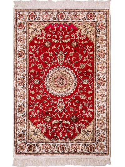 Chiński jedwab Dywan 77x117cm - Dywan orientalny