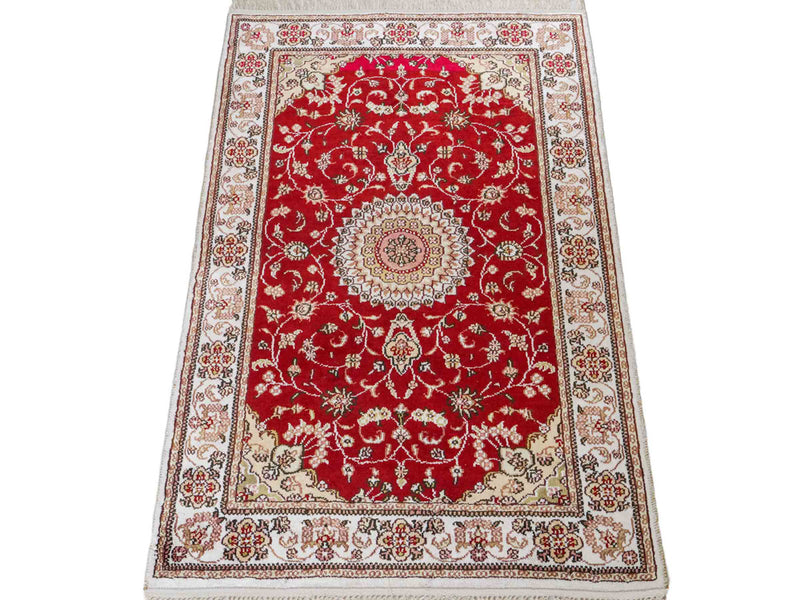 Chiński jedwab Dywan 117x77cm - Dywan orientalny