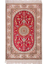 Chiński jedwab Dywan 120x78cm - Dywan orientalny – product image