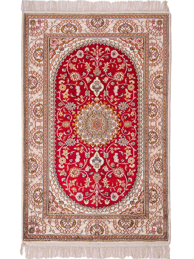 Chiński jedwab Dywan 120x78cm - Dywan orientalny