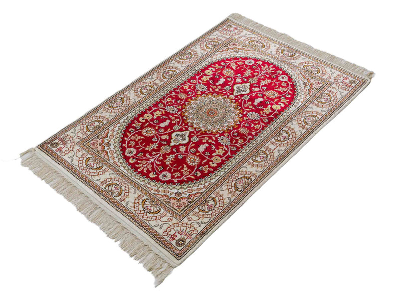 Chiński jedwab Dywan 120x78cm - Dywan orientalny
