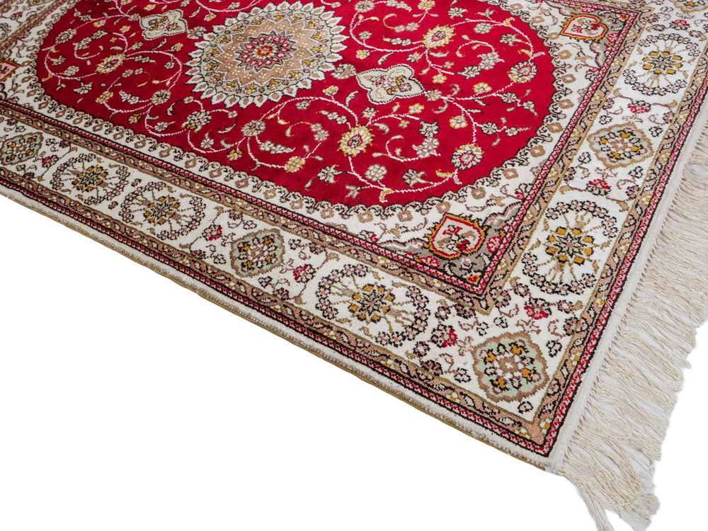 Chiński jedwab Dywan 120x77cm - Dywan orientalny