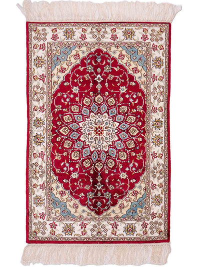 Chiński jedwab Dywan 56x87cm - Dywan orientalny