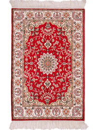 Chiński jedwab Dywan 91x62cm - Dywan orientalny – product image