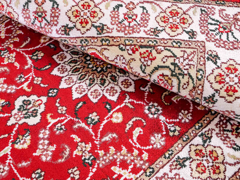 Chiński jedwab Dywan 91x62cm - Dywan orientalny