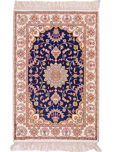 Chiński jedwab Dywan 61x91cm - Dywan orientalny