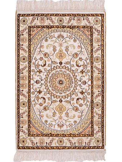 Chiński jedwab Dywan 59x88cm - Dywan orientalny