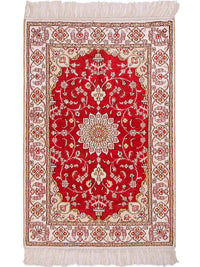 Chiński jedwab Dywan 90x62cm - Dywan orientalny – product image