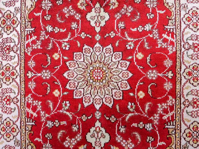 Chiński jedwab Dywan 90x62cm - Dywan orientalny