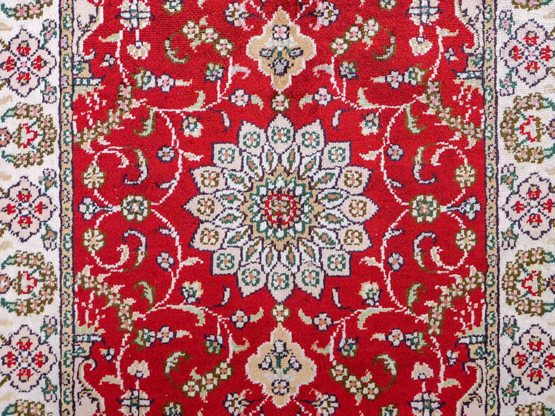 Chiński jedwab Dywan 89x62cm - Dywan orientalny