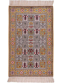 Chiński jedwab Dywan 92x64cm - Dywan orientalny – product image