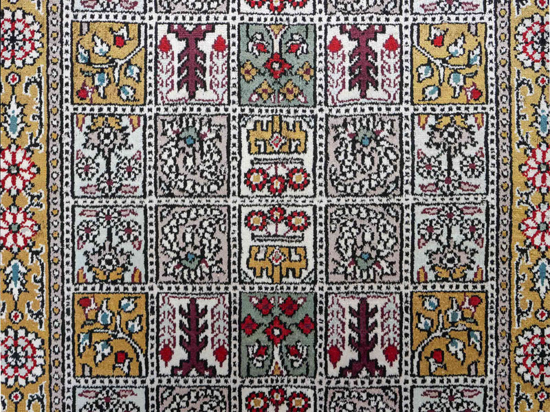 Chiński jedwab Dywan 92x64cm - Dywan orientalny