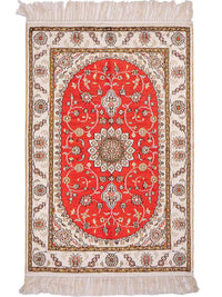 Chiński jedwab Dywan 93x61cm - Dywan orientalny – product image