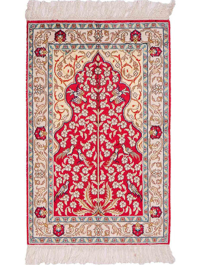 Chiński jedwab Dywan 58x87cm - Dywan orientalny