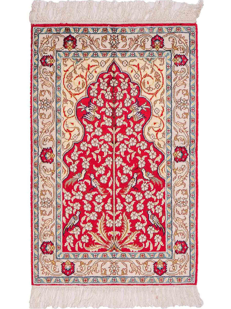 China Seide Dywan 87x58cm - Dywan orientalny