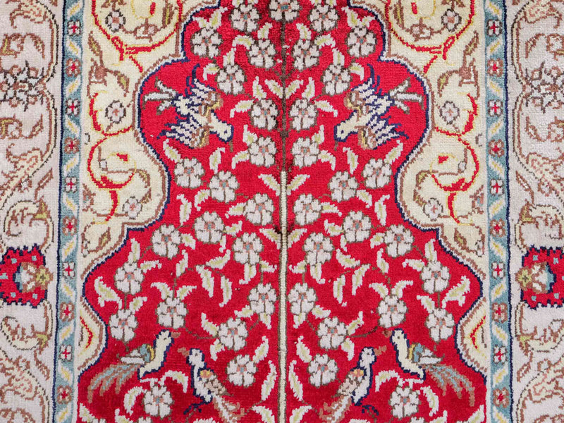 China Seide Dywan 87x58cm - Dywan orientalny
