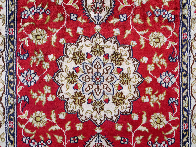Chiński jedwab Dywan 92x60cm - Dywan orientalny