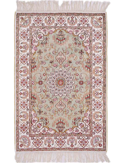 Chiński jedwab Dywan 63x92cm - Dywan orientalny
