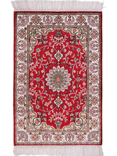Chiński jedwab Dywan 62x91cm - Dywan orientalny