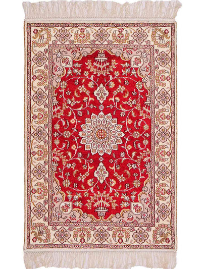 Chiński jedwab Dywan 60x91cm - Dywan orientalny