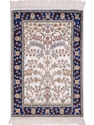 Chiński jedwab Dywan 62x90cm - Dywan orientalny