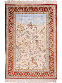 China Seide Dywan 178x123cm - Dywan orientalny – product image