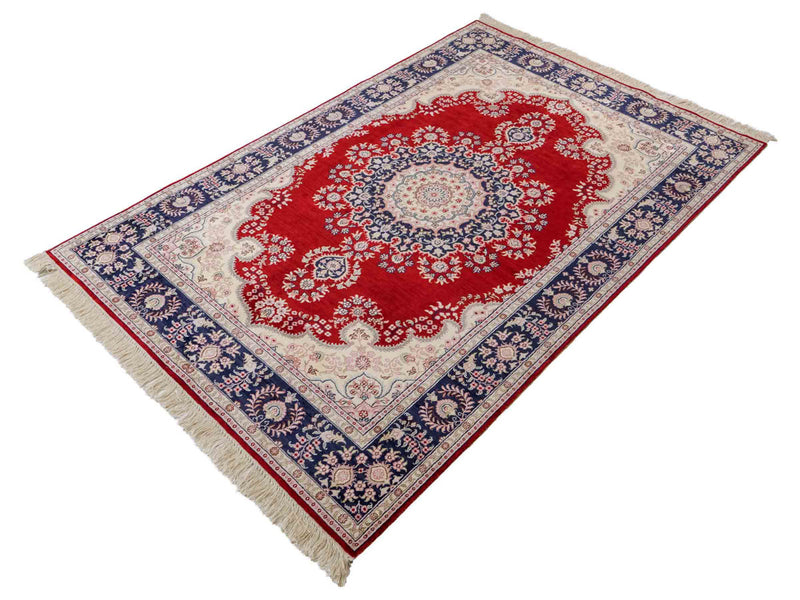 Chiński jedwab Dywan 186x121cm - Dywan orientalny