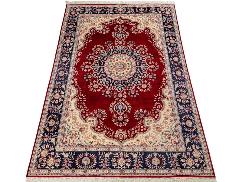 Chiński jedwab Dywan 186x121cm - Dywan orientalny