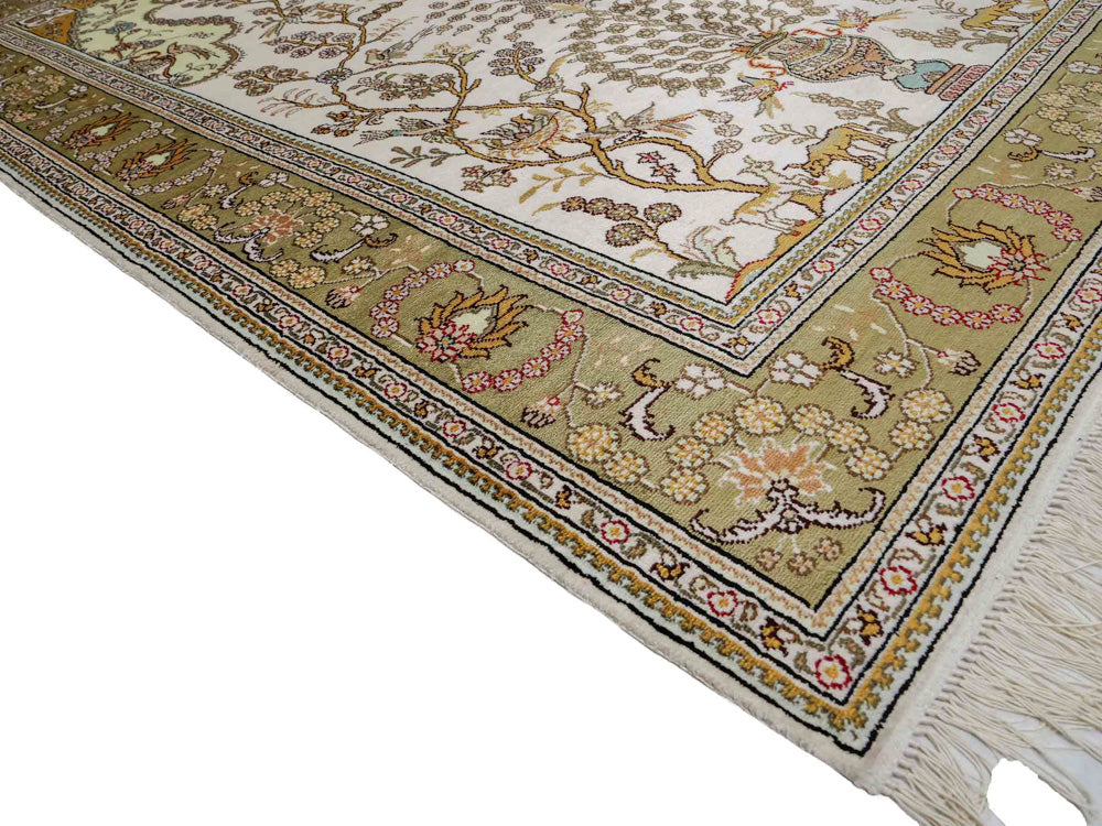 Chiński jedwab Dywan 183x124cm - Dywan orientalny