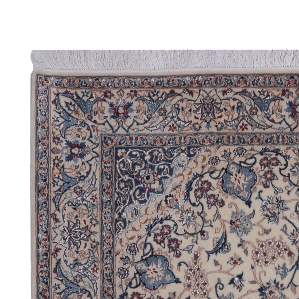 Dywan perski - Nain - Premium - 213 x 132 cm - beżowy