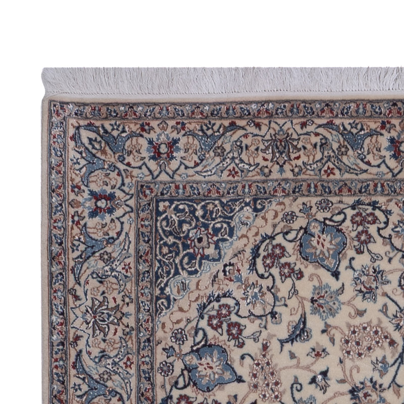 Dywan perski - Nain - Premium - 213 x 132 cm - beżowy