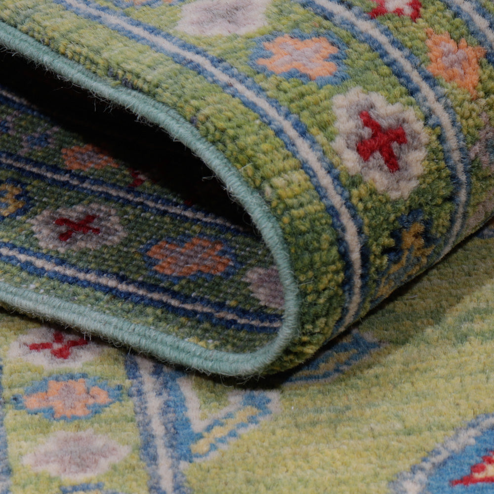 Dywan Zieglera - 180 x 127 cm - zieleń miętowa