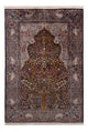 Jedwab kaszmirski Dywan 185x122cm - Dywan orientalny