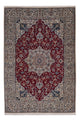 Dywan perski - Nain - Premium - 206 x 132 cm - ciemna czerwień