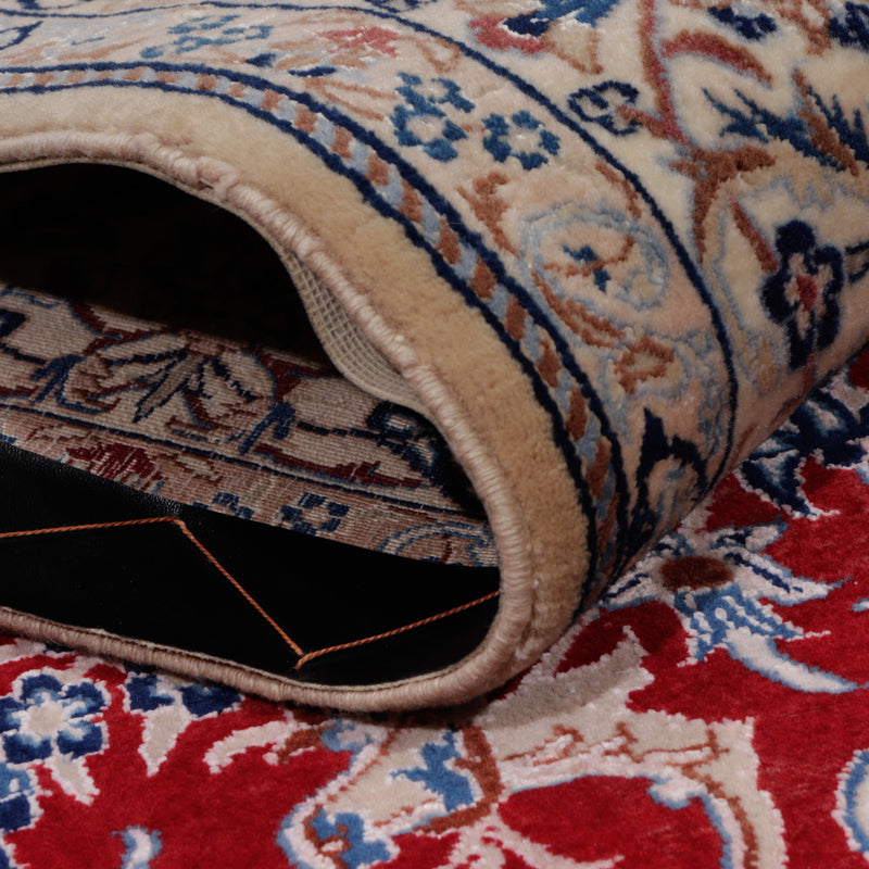 Perserteppich - Nain - Premium - 206 x 132 cm - dunkelrot