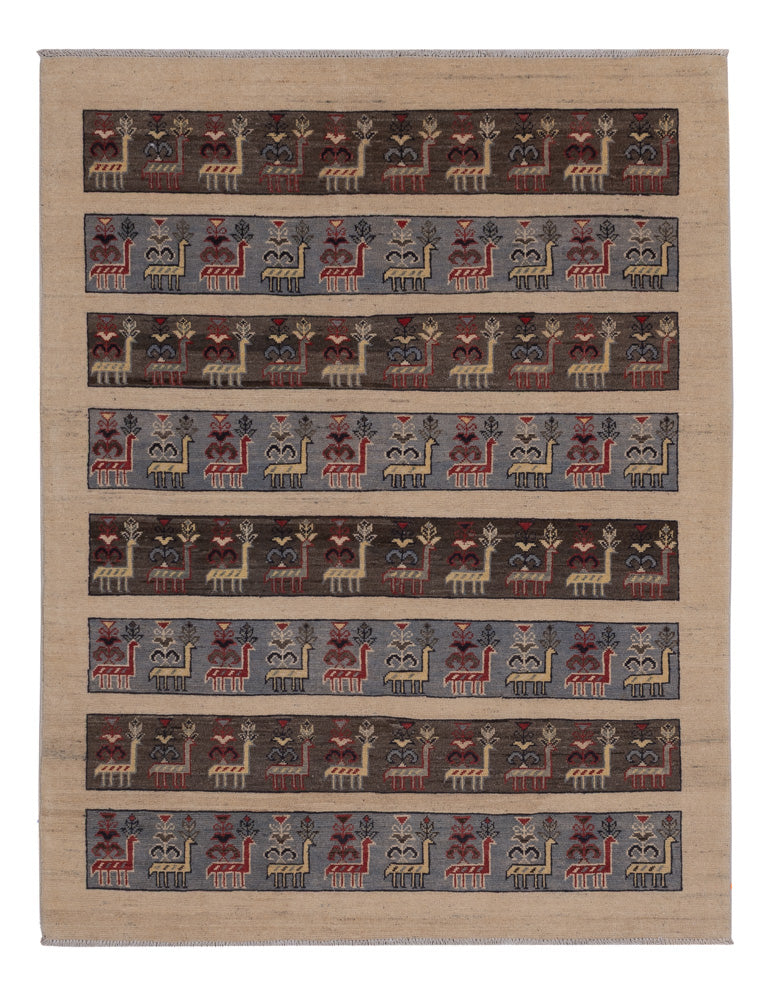 Dywan Zieglera - 195 x 145 cm - ciemny beż