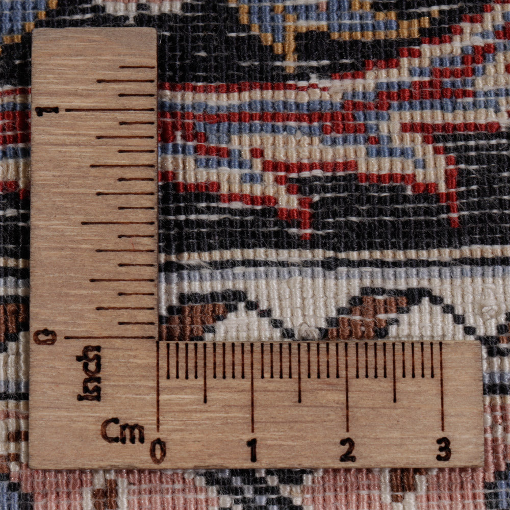 Jedwabny dywan - Kayseri - 187 x 123 cm - ciemna czerwień