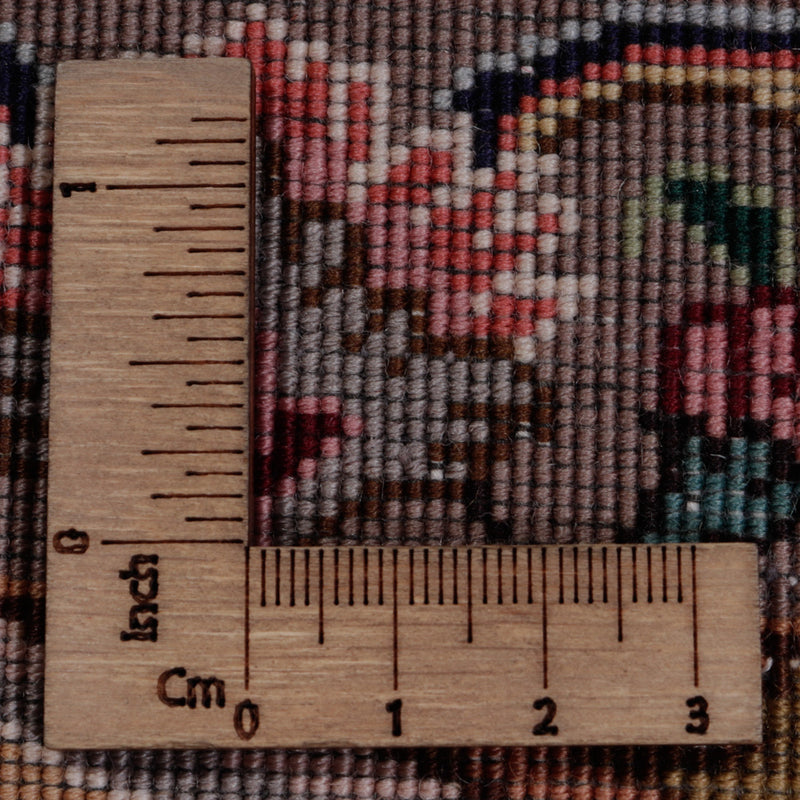 Perserteppich - Täbriz - Royal quadratisch  - 200 x 200 cm - olivgrün