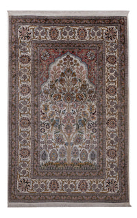 Jedwab kaszmirski Dywan 186x116cm - Dywan orientalny – product image