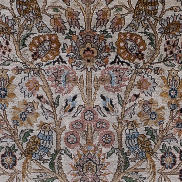 Jedwab kaszmirski Dywan 186x116cm - Dywan orientalny