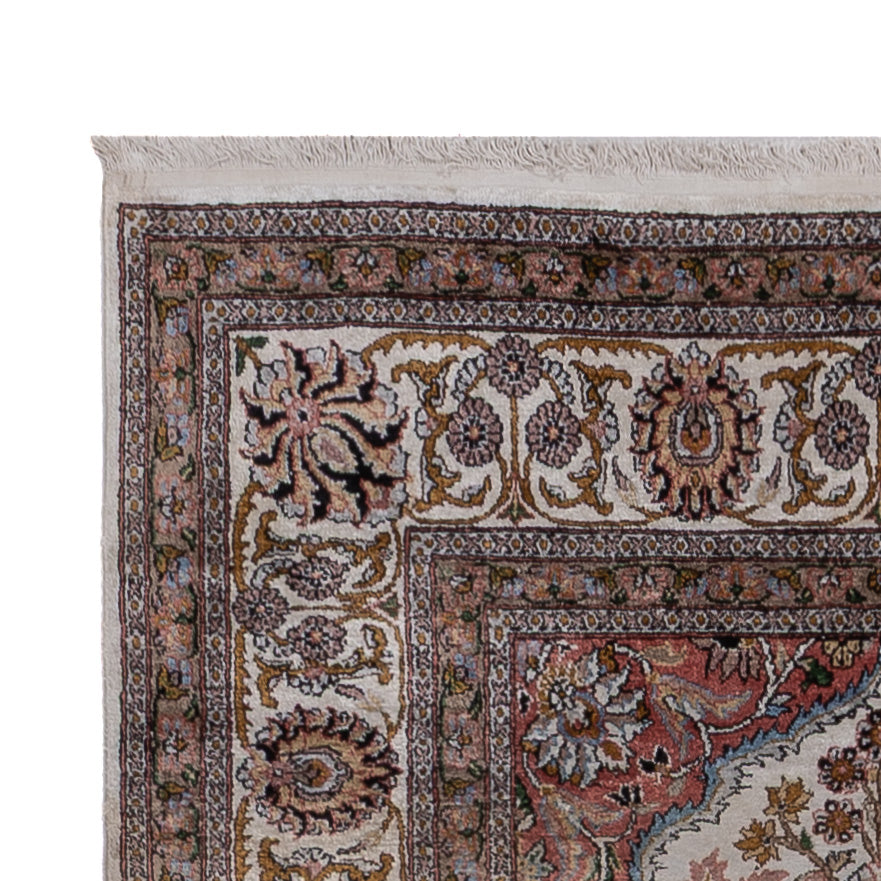 Jedwab kaszmirski Dywan 186x116cm - Dywan orientalny
